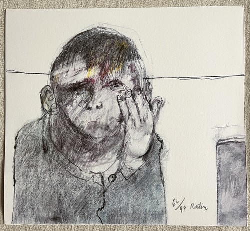 Jean rustin lithographie - rustin,