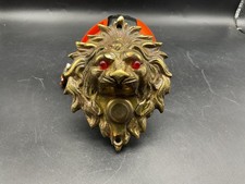 Interrupteur sonnette de porte en Bronze Tête de lion