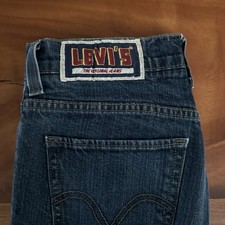 Rare dark wash denim straight
