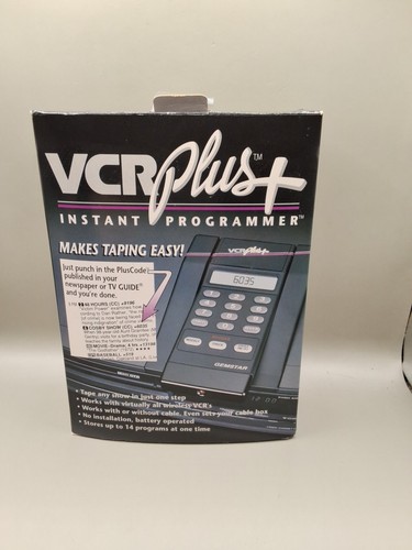 Vcr plus instant programmer - instant, by
