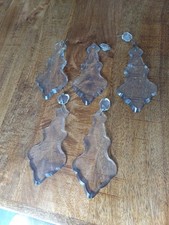 5 pampilles en cristal  Ou