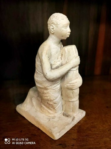 Sculpture terre cuite patinée - sculpture,