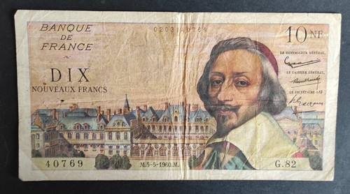 France billet 10 nf - 10,