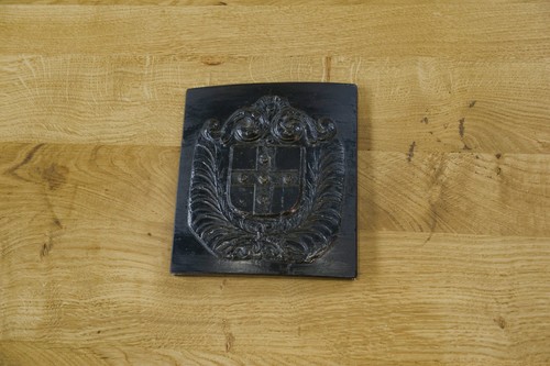 Plaque armoirie céramique - plaque,
