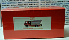CAMION POMPIER IVECO MAGIRUS TEAM CAB AYUNTAMIENTO DE VALLADOLID 1/43 IXO SALVAT
