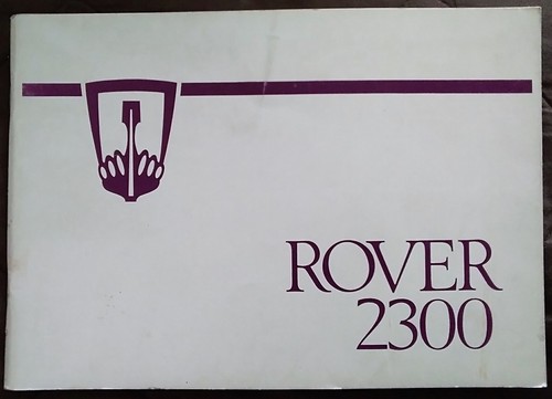 Rover sd1 2300 - 2300, du