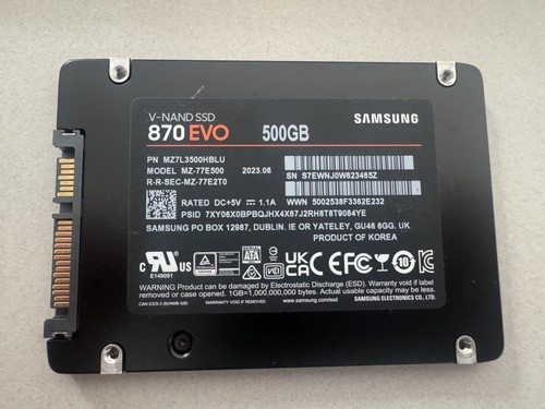 Samsung 870 evo - 870, 2,5"