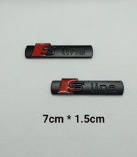 2 Logo S LINE Emblème En Noir