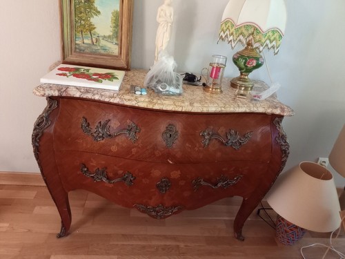 Superbe commode tombeau - , style