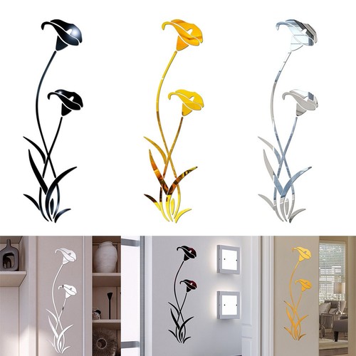 Miroir mural autocollant art - miroir,