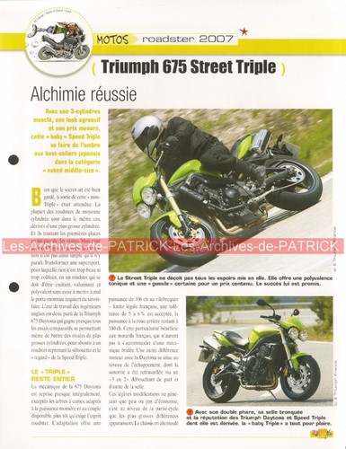 Triumph 675 street - 675,
