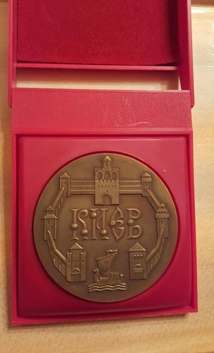 Ussr kiev medal 1500 years - /,