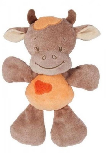 Doudou semi plat - , vache