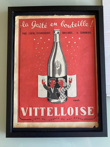 Cadre publicité vintage - publicité,