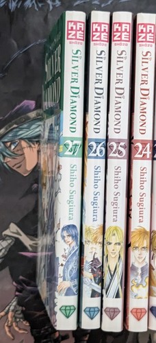 Mangas silver diamond - silver,