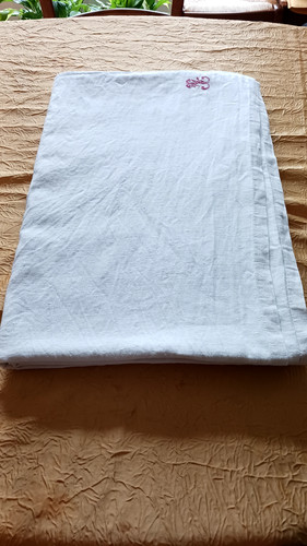 Ancien drap chanvre 200 x - ancien, en