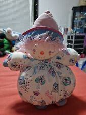 COROLLE VINTAGE DOUDOU POUPEE Clown  25CM ETAT 