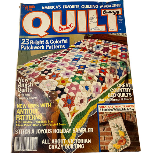 Quilt magazine winter 1989 - quilt,