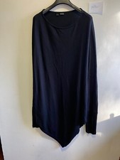 Robe Tricotée Côtelée Noire