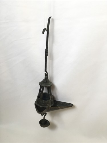 Ancienne lampe huile à - ancienne,