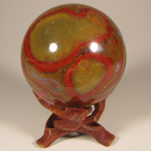Bombay jasper gemstone - 2.3",