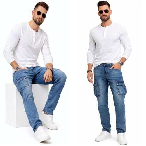 Jeans homme denim pantalons - jeans,