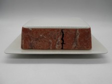 BEURRIER SUR PLATEAU MODÈLE SIENA EN PORCELAINE VILLEROY ET BOCH