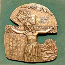Médaille des 250 ans des fêtes du Christ de Matosinhos Portugal série limitée