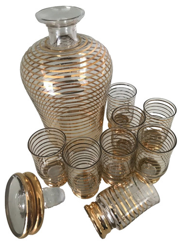 Service liqueur cristal - service,