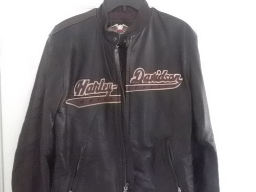 Harley davidson leather jacket - leather,