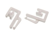 1,000 X Rideau Piste Glide Crochets Compatible Avec Rails Ruche Onestopdiy Neuf