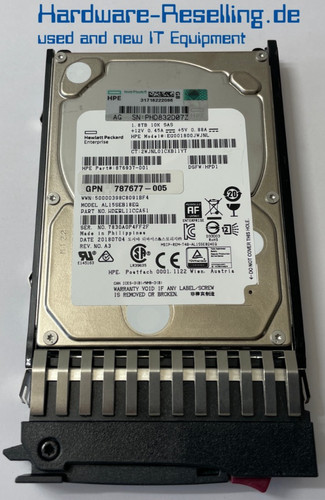 Hpe eg001800jwjnl hdd interne - hpe,