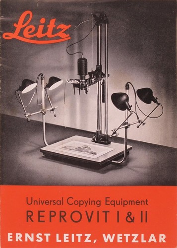 Original 1950 leitz - 1950, brochure