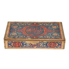 Ancienne boîte publicitaire