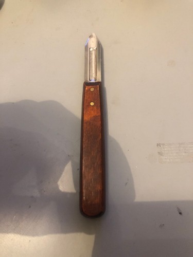 Ancien eplucheur econome - ancien, bois