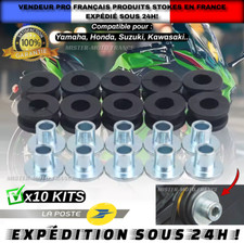 x10 Boulon Oeillet Caoutchouc