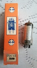 Lampe ECH42  BELVU Vacuum tube  Valve  Röhrevalvo radio TSF 