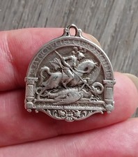 Médaille argent L. TRICARD - Saint Georges "In Tempestate Securitas", poinçon 