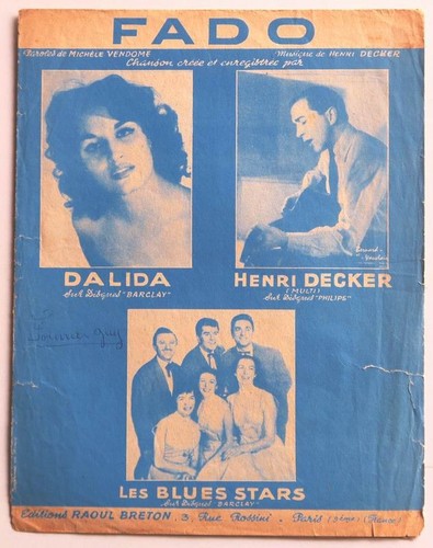 Partition ancienne sheet music