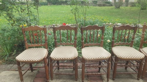 Chaises rustiques dont - rustiques, 4