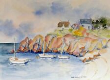 Grande Aquarelle 50 x 40 cms