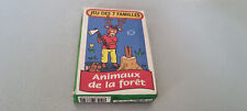 jeu 7 Familles sur les animaux de la foret(Chasse):cerf/renard/lievre/Sanglier/