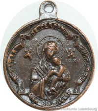 E8622 Médaille St Alphonse Maria Ora Pro Nobis ->Make offer