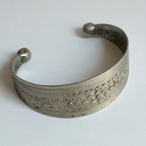 Bracelet rigide ouvert amazigh - bracelet,
