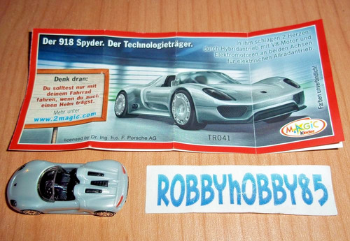 Tr041 porsche 918 spyder - tr041, bpz