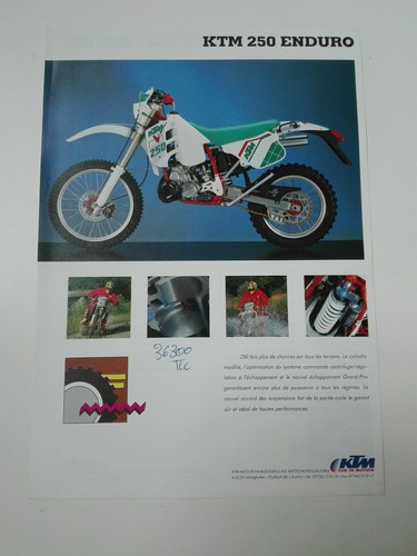 Ktm 250 enduro - ktm, de