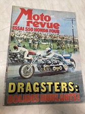 Moto revue N° 2243 1975 Honda 550 four Fantic Caballero 125 RC Dragster USA etc