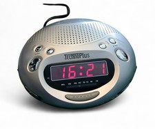TECHNOPLUS Radio Reveil FM Digital avec lampe et notice Bon État Fonctionnel