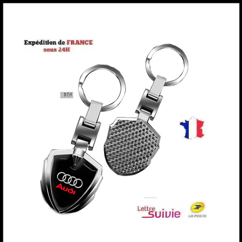 Porte clé audi métal - porte,