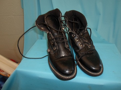 Justin basics black boots - black,